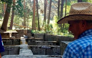 azud del acueducto rutas familias