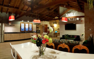 Salon chimenea Casa Rural