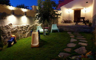 El jardinete con barbacoa